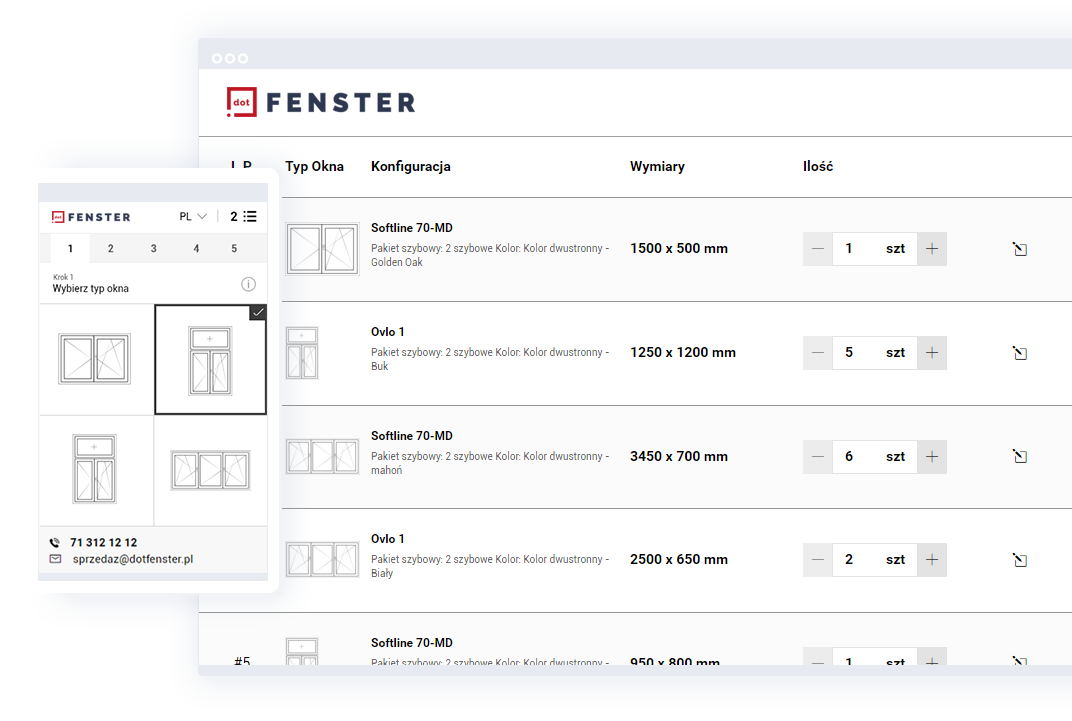 Konfigurator okien - Zwiększaj swoją sprzedaż